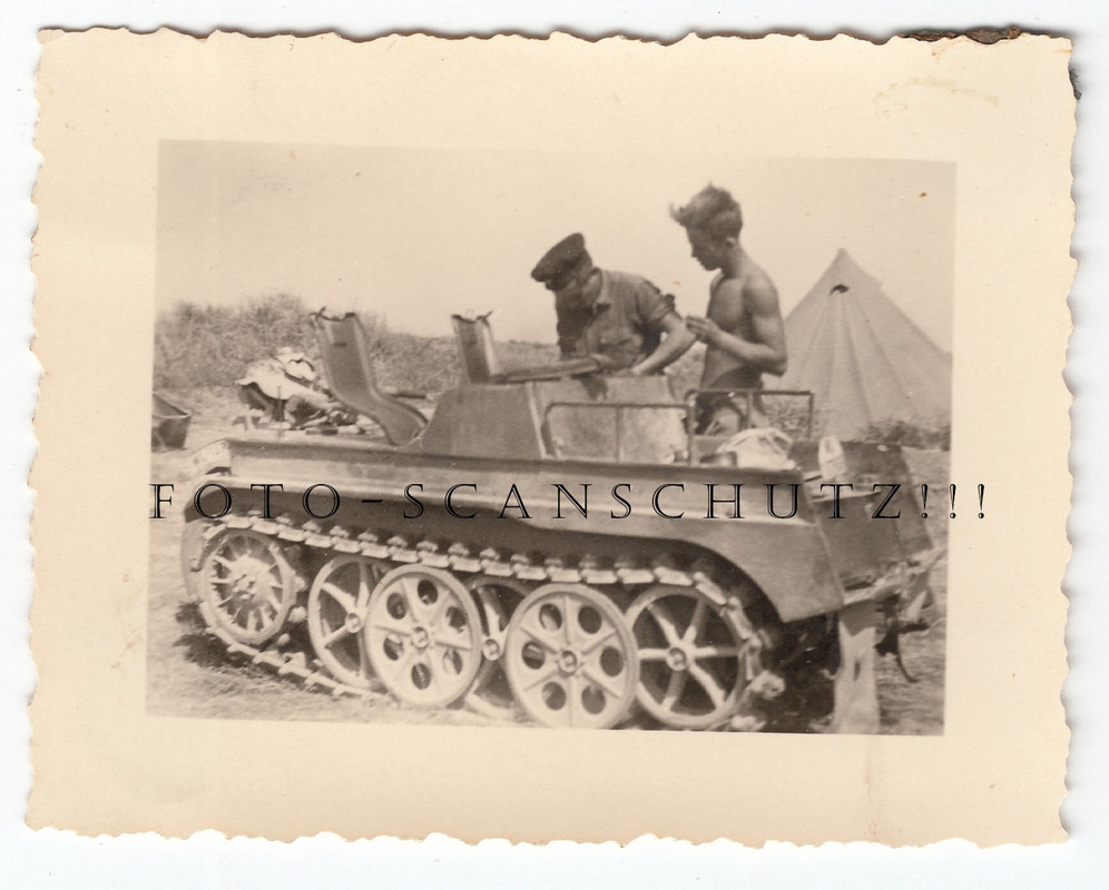 WH Sonderkraftfahrzeug 2 (Sd.Kfz. 2) NSU Kettenkrad Afrika DAK 1