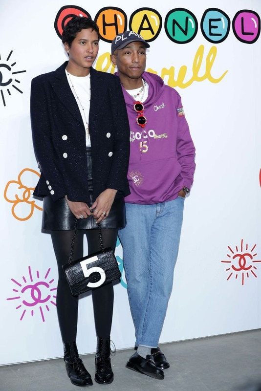 Pharrell Williams Launches Collection at Seoul Chanel Store