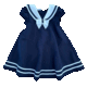  Blue sailor dress 