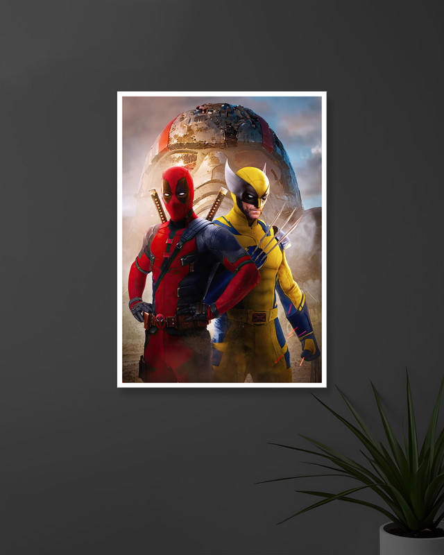 Deadpool x Wolverine #04 | Marvel Movies | Superhero Posters
