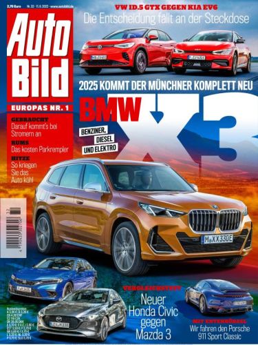 Cover: Auto Bild Magazin No 32 vom 11  August 2022