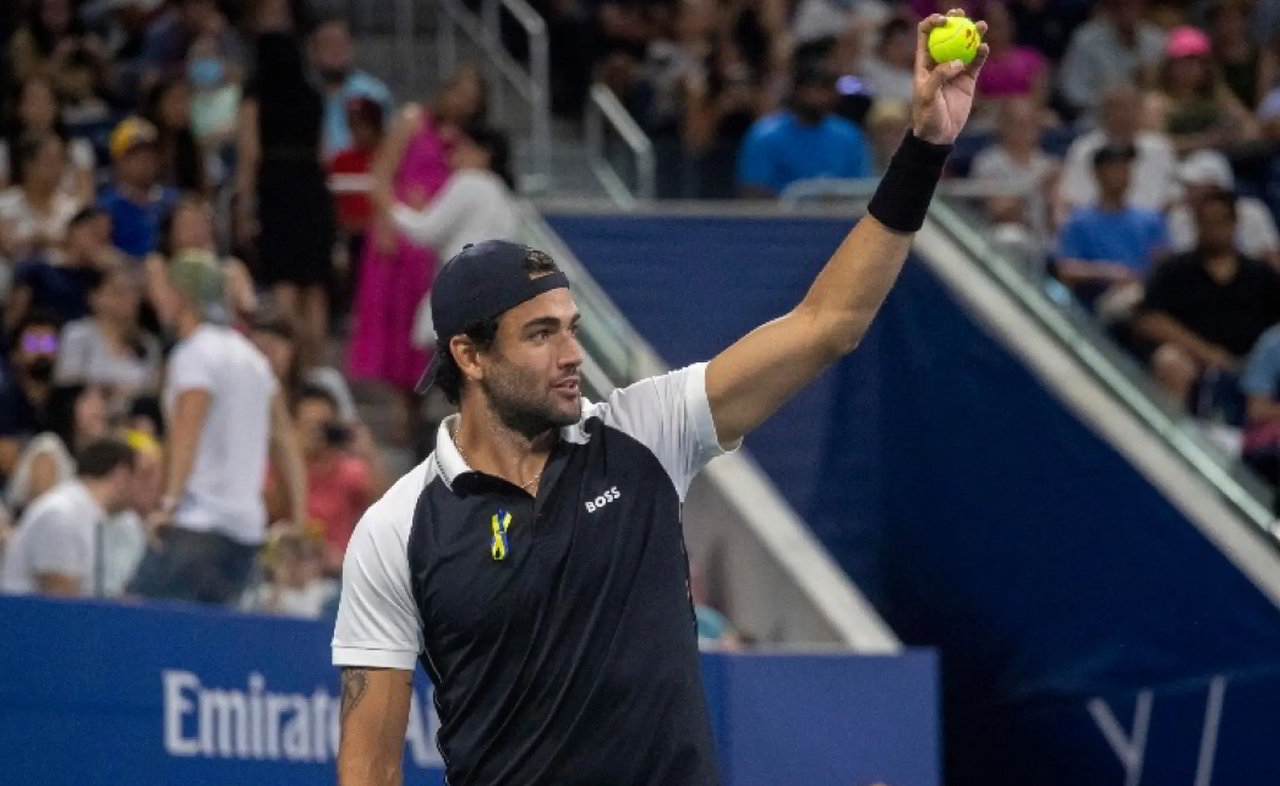 tennis streaming us open matteo berettini