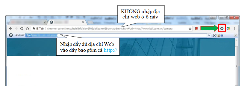 Hướng dẫn cài ie tab trên google chrome