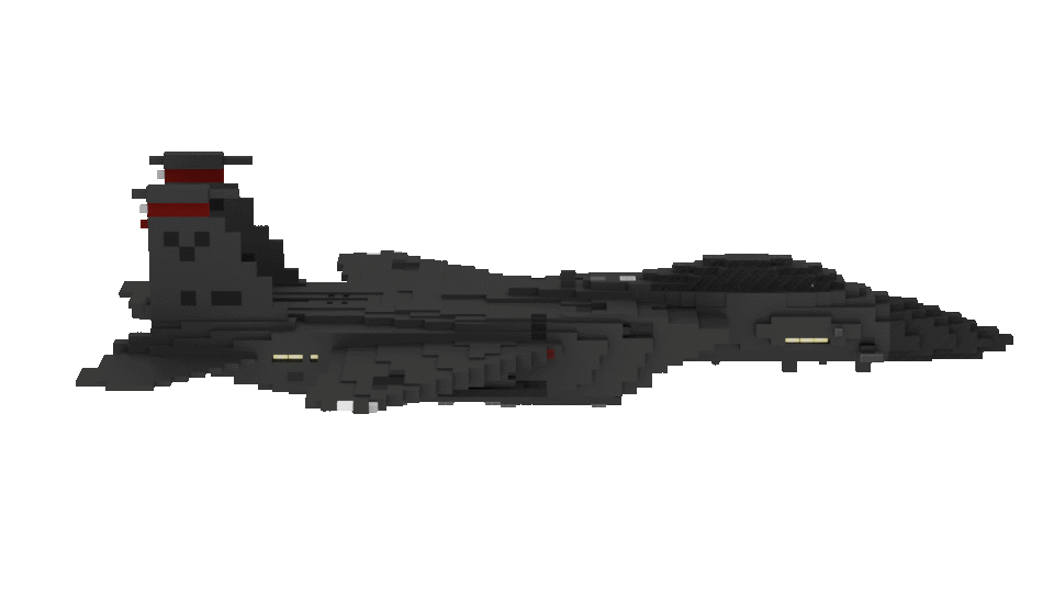 F-15 Eagle [3:1 Scale] Minecraft Map