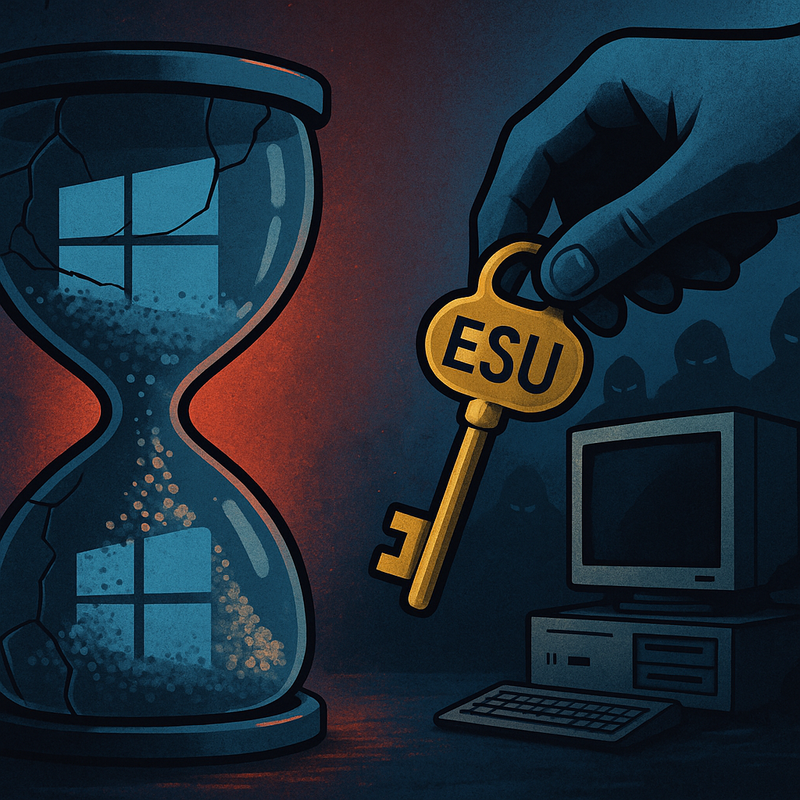 Windows 10 no Fio da Navalha: Pagando Caro para Não Ser Hackeado Até 2028 (Ou Quem Sabe 2032?)