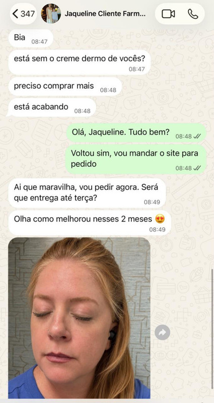 Depoimento de cliente Dermo Clinical Anti-Idade Noite