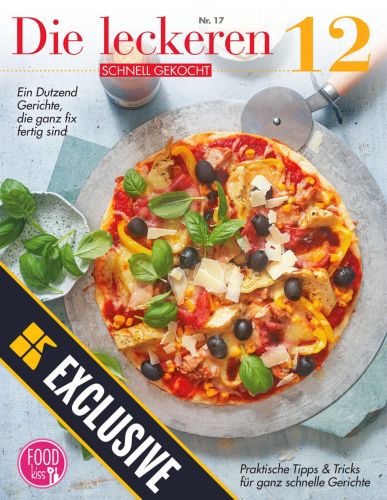 Cover: Foodkiss Magazin Die leckeren 12 Dezember No 17 2023