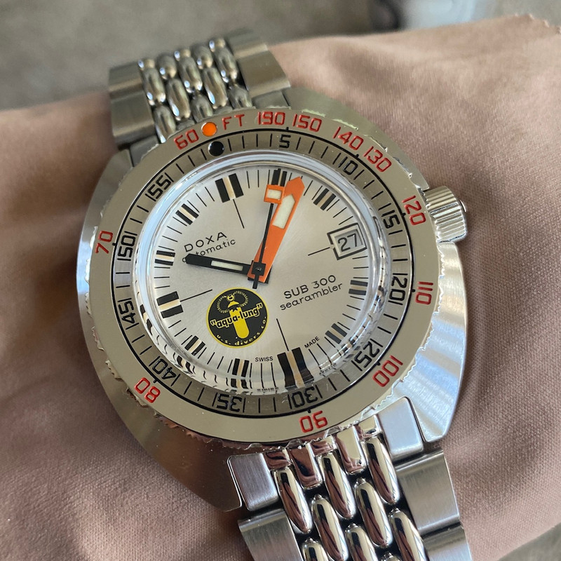 Doxa on sale rubber strap