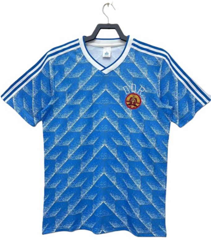 Camiseta Retro Alemania Oriental 1988 Away Versión Fan