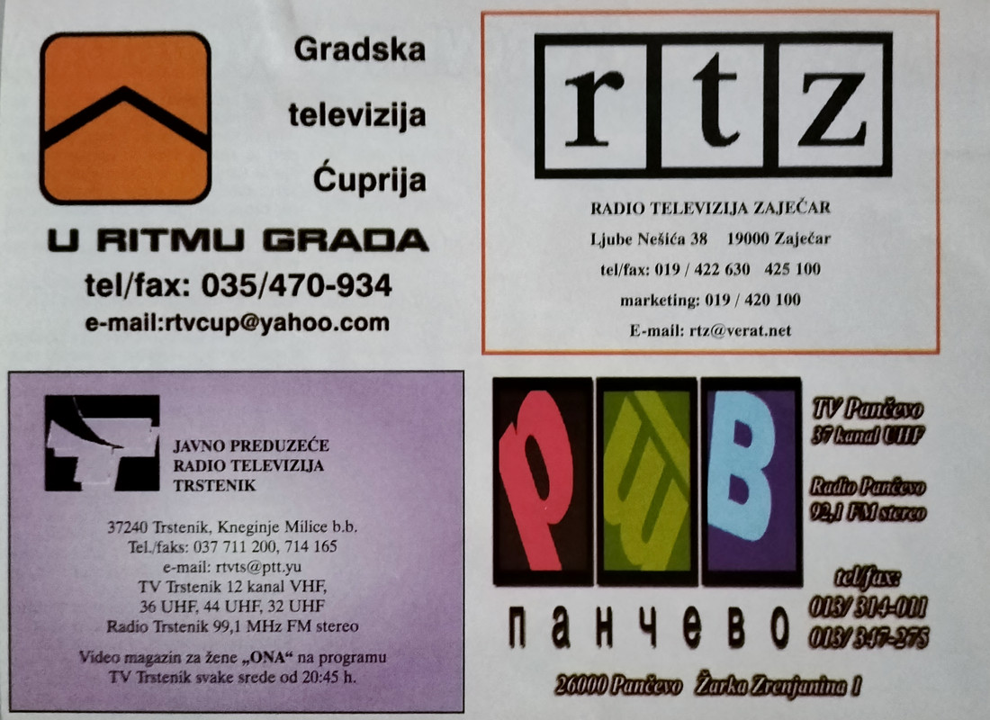 Razne RTV stanice (1)