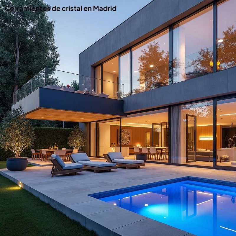 cerramientos de cristal en Madrid