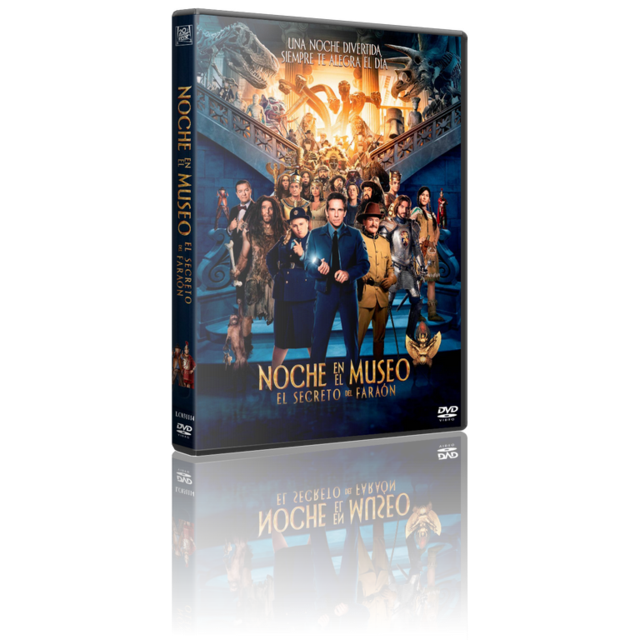 Portada - Noche en el Museo 3 [DVD9Full] [PAL] [Cast/Ing/Fr/Ale] [Sub:Varios] [2014] [Comedia]