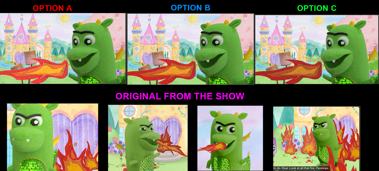 Penelope's Purse character design options