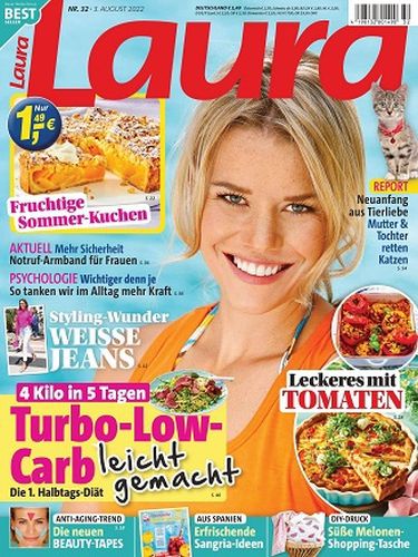 Cover: Laura Frauenzeitschrift No 32 vom 03  August 2022