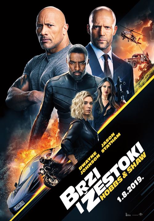 Novo u hrvatskim kinima od 01.08.19.: Brzi i žestoki – Hobbs i Shaw