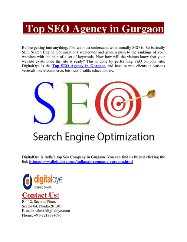 Top SEO Agency in Gurgaon