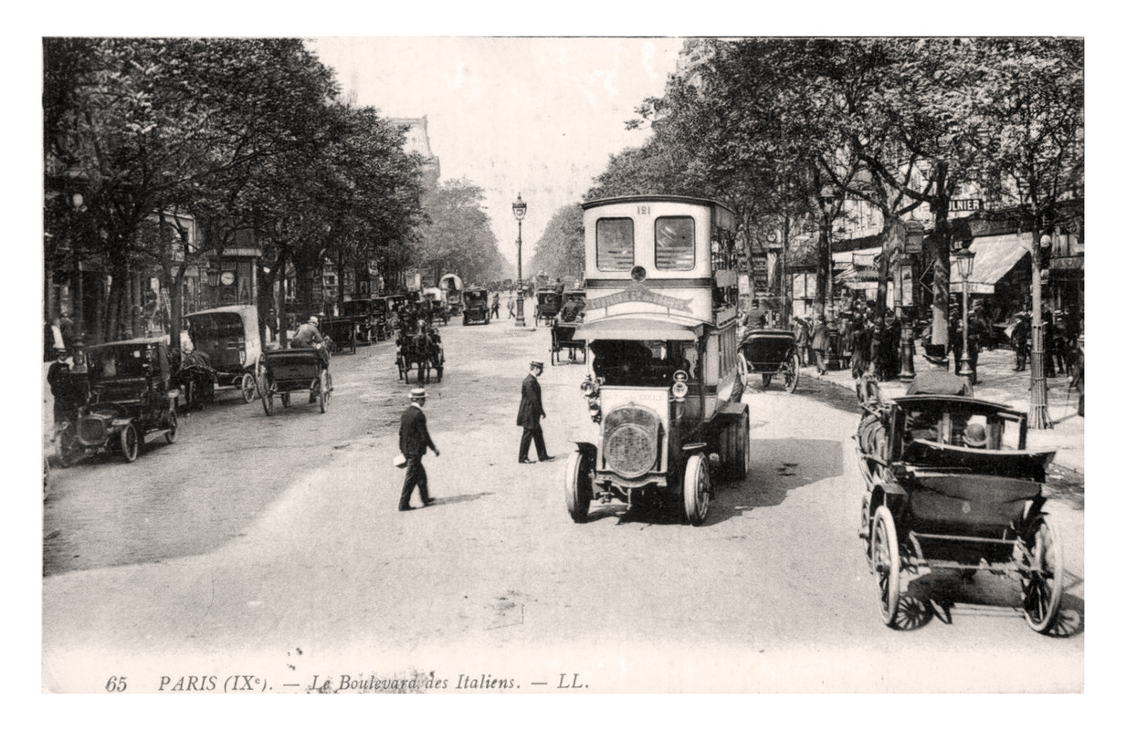 Paris, Boulevard des Italiens (LL 65)