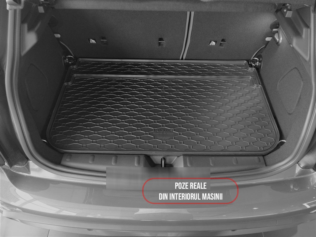 Tavita auto MINI Cooper 3 usi / 5 usi SE 2020-prezent, protectie portbagaj, Cri-Flo, din cauciuc 100%, compatibil cu autoturismul MINI Cooper 3-door