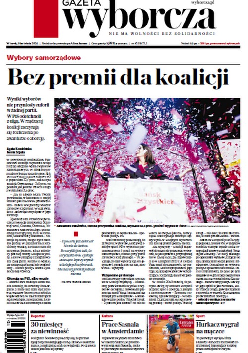 Gazeta Wyborcza 09.04.2024