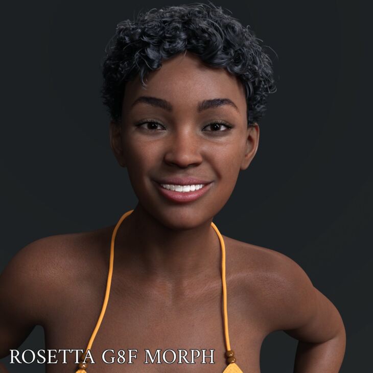 Rosetta Character Morph For Genesis 8 Females