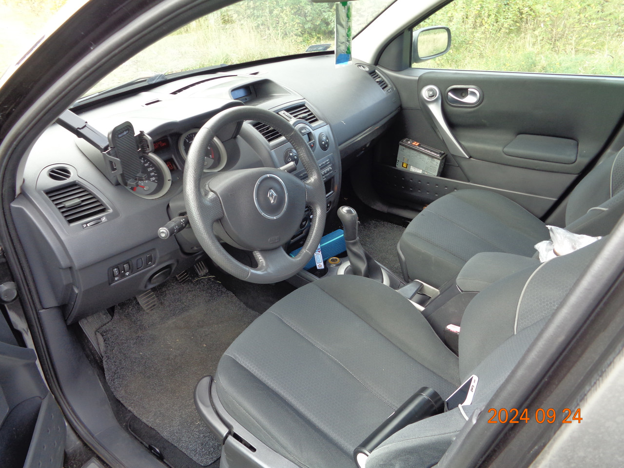 Wnętrze Megane przód