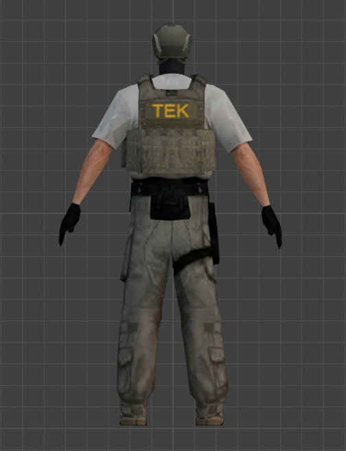 TEKtörzsőrmester hátul