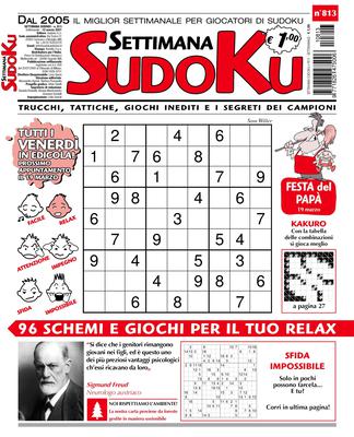 Settimana Sudoku N.813 – 12 Marzo 2021