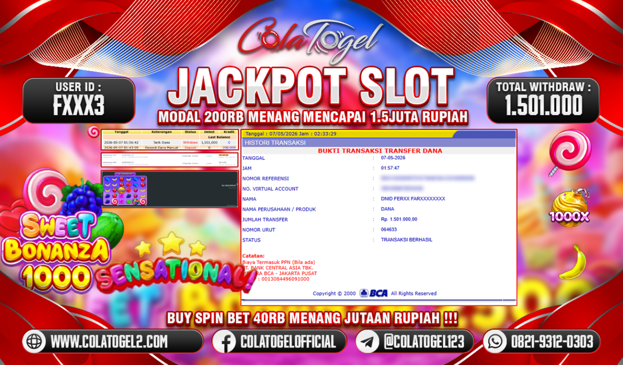 JACKPOT SLOT GACOR!!