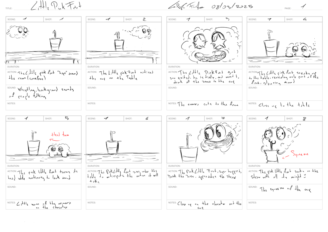 Storyboard Page 1