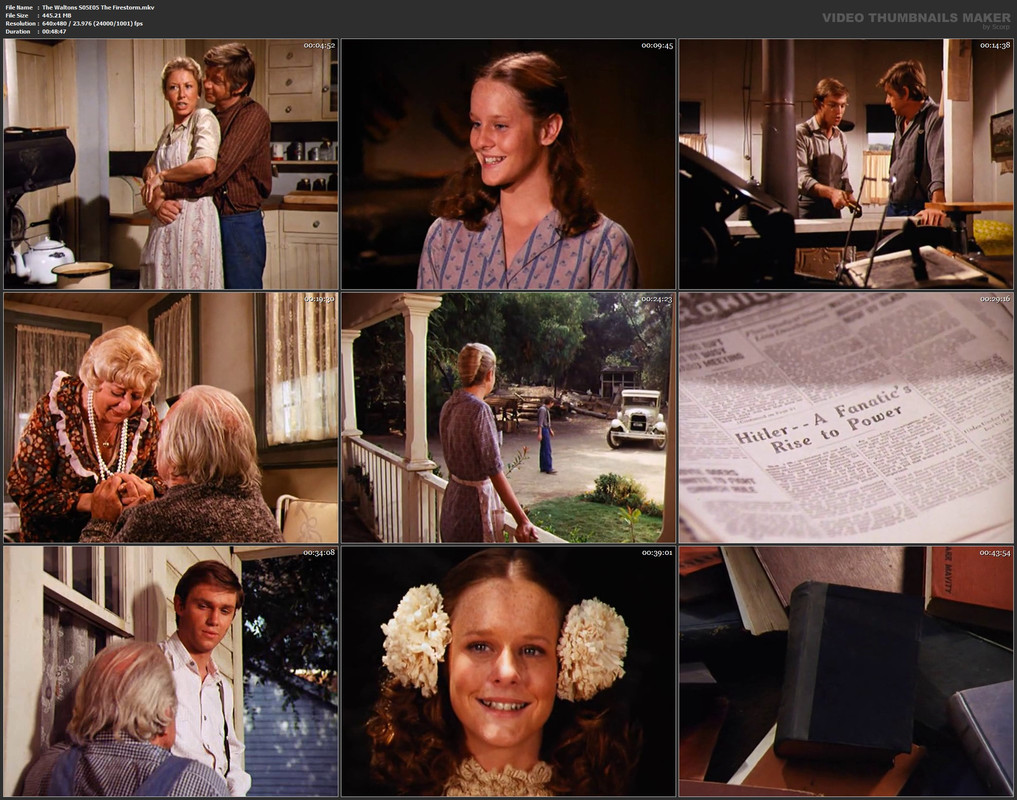 The Waltons S05E05 The Firestorm.mkv