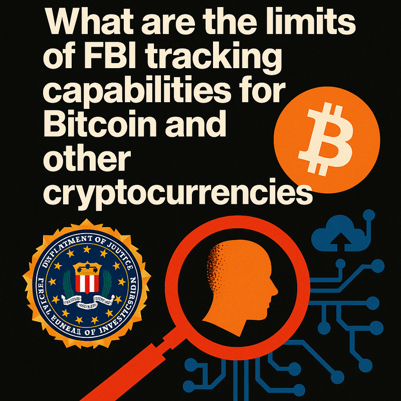 What are the limits of FBI tracking capabilities for Bitcoin and other cryptocurrencies