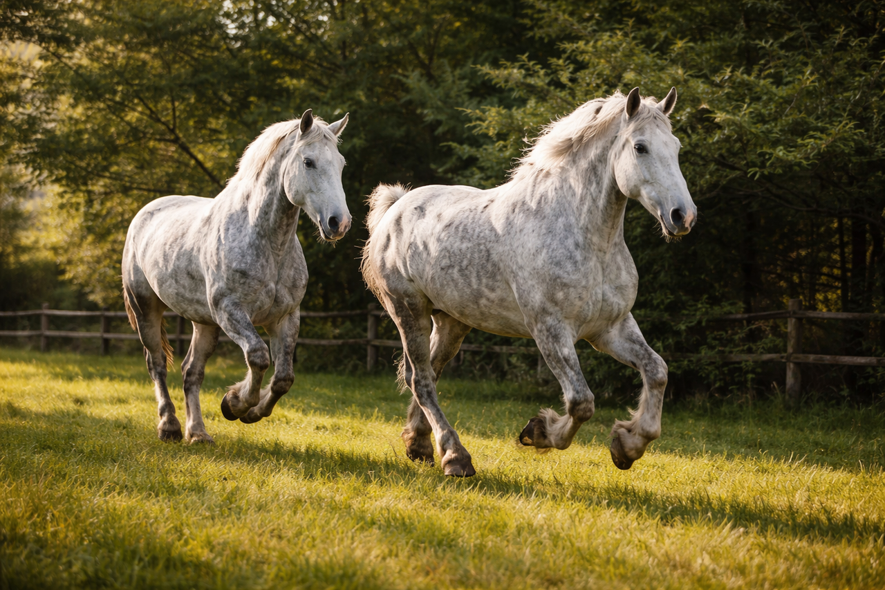 Percheron Horse