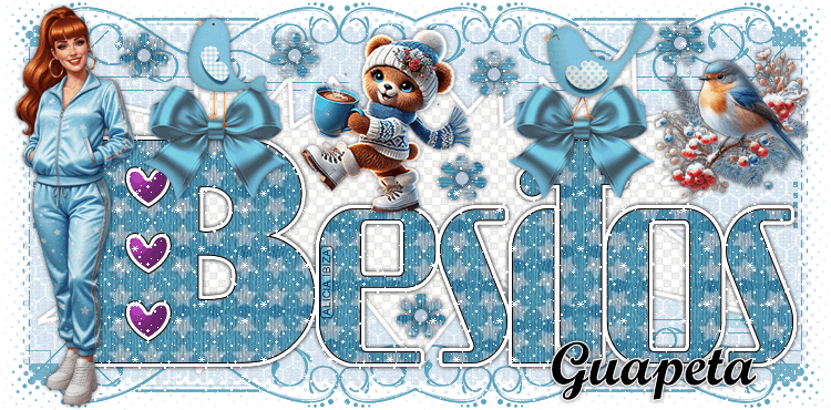Besos Osito Feliz guapeta