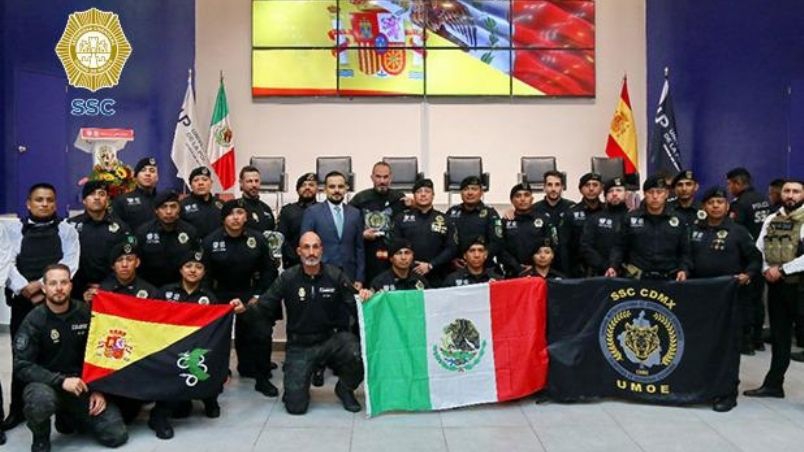 La Ciudad de México actualiza a su policía con cursos de talla internacional