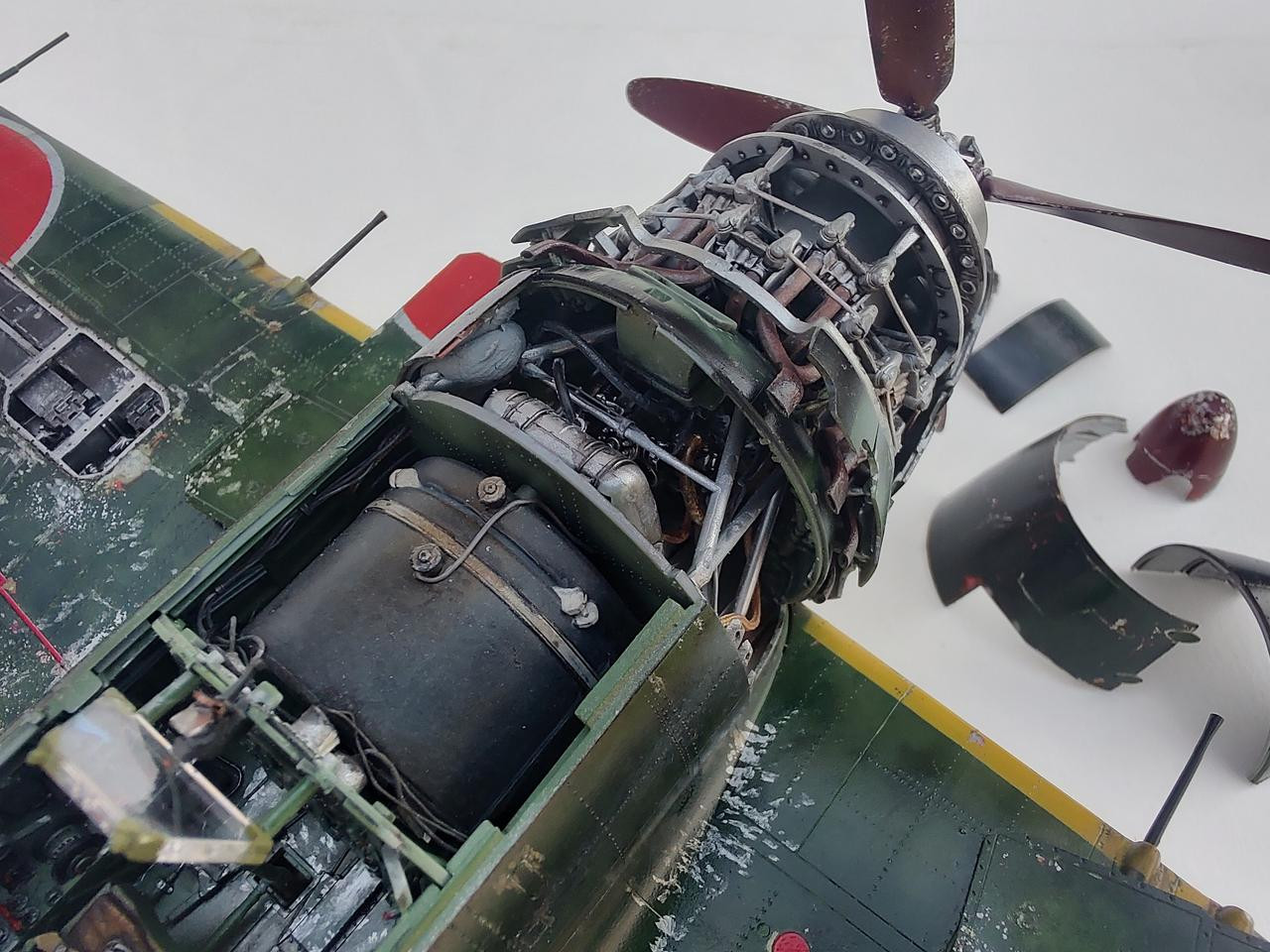 1/32 Zoukei Mura Mitsubischi J3M2 Raiden - Ready for Inspection - Large ...