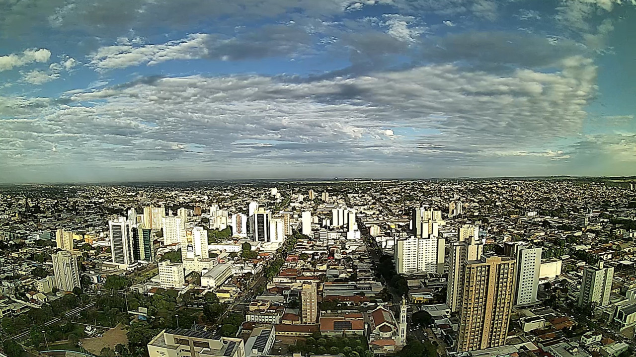 Campo Grande nesta manhã de segunda-feira
