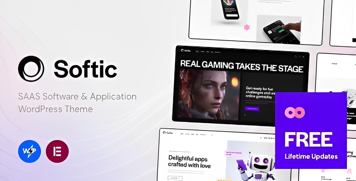 Softic – SAAS Software & Application WordPress Theme