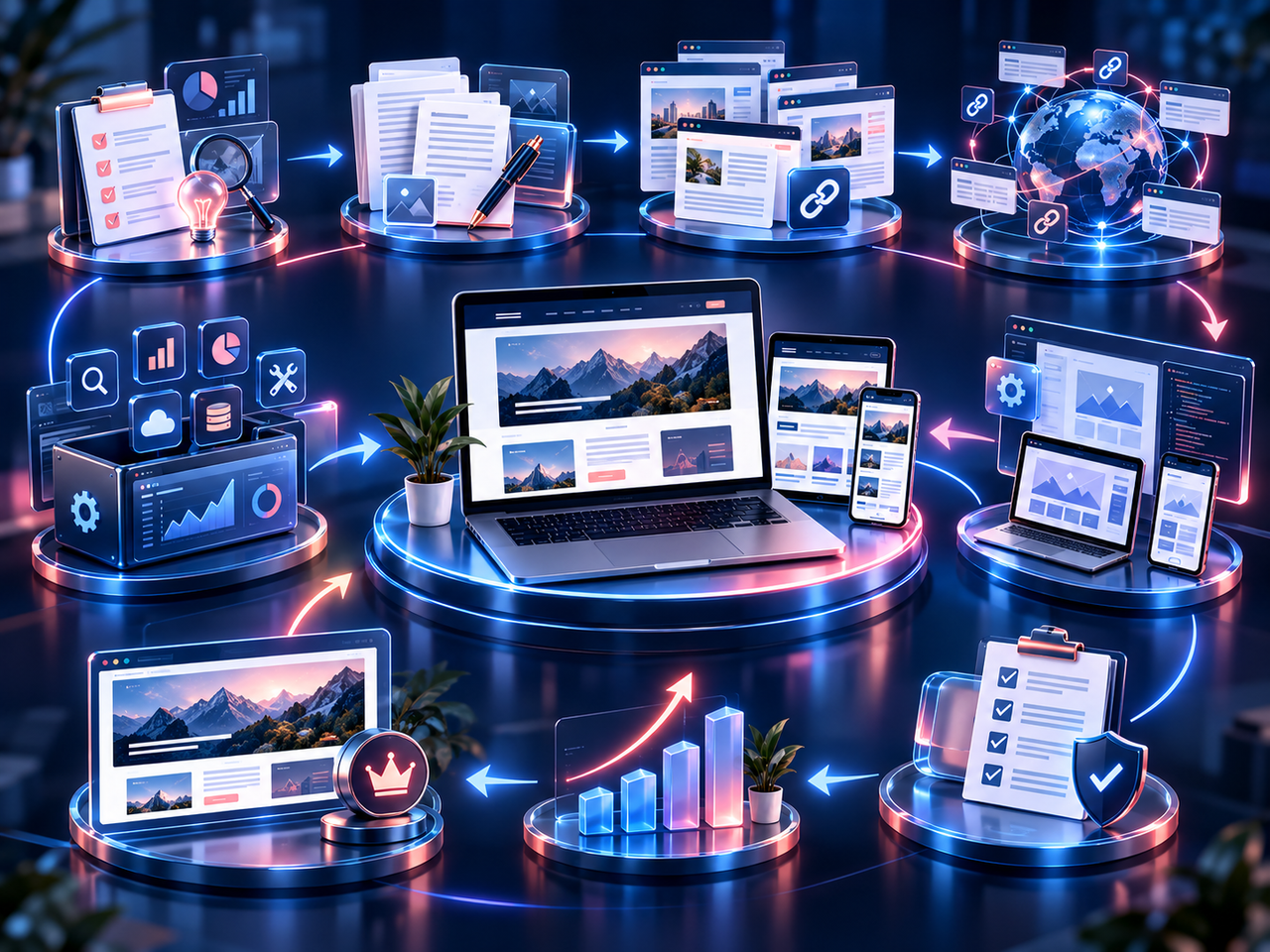 Connected digital services strategy