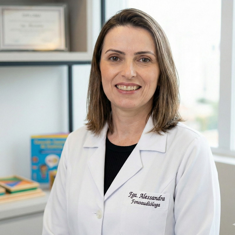 Fonoaudióloga Alessandra Carmona