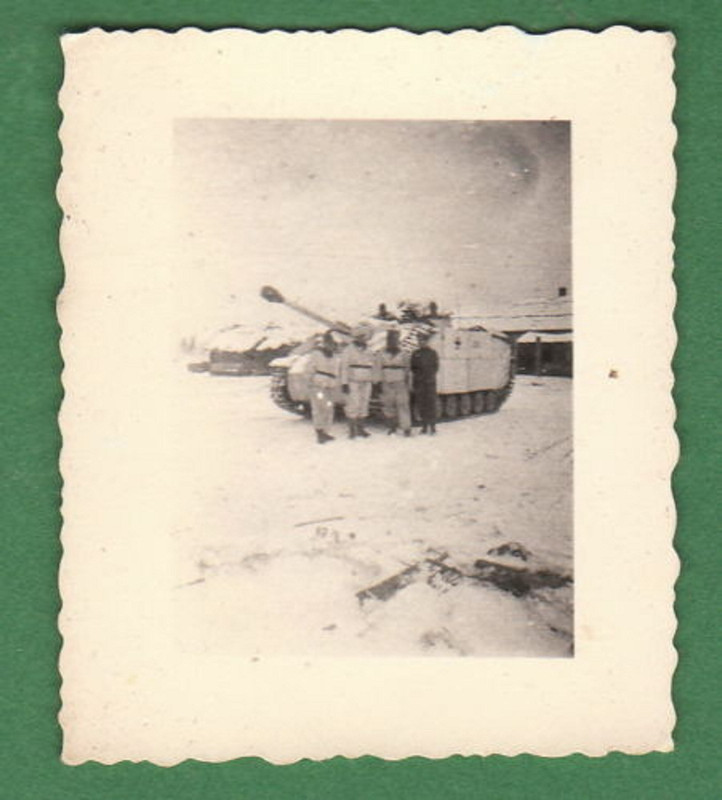 Orig. Foto Stug Sturmgeschütz III Langrohr Winte