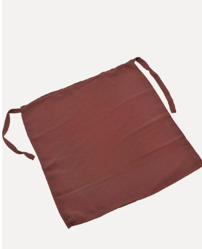 Tie Back Niqab-Brown Colour