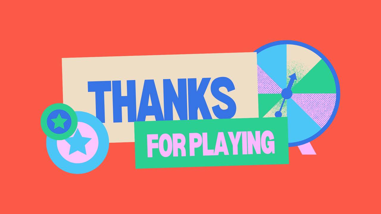 Blue Illustrated Trivia Quiz Presentation