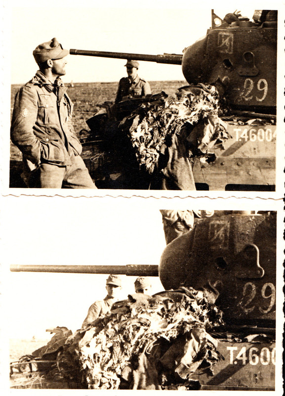 Wehrmacht Rußland Gebirgsjäger Panzer Tank Turmn