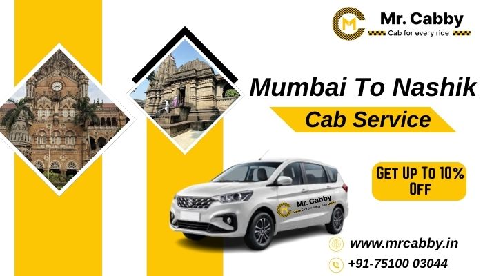 Mumbai to Nashik cab service Mr Cabby