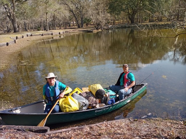 Leaving Otter Springs