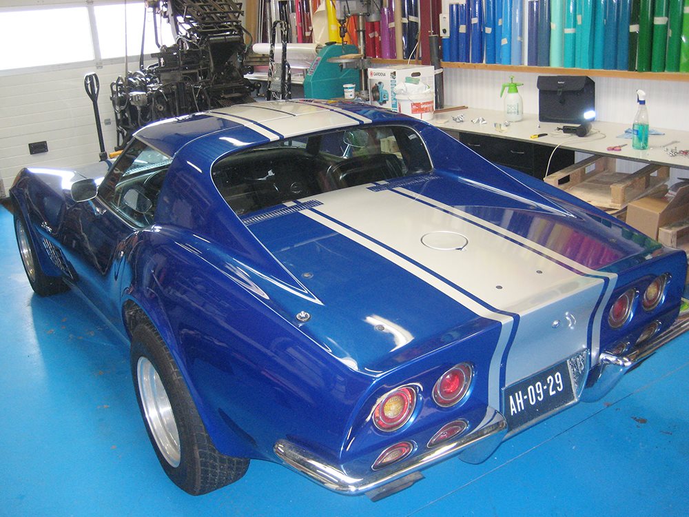 corvette achterzijde