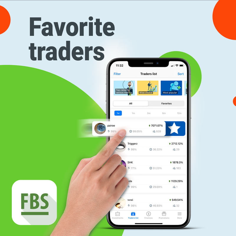 تعلم كيفية إنشاء قائمة المتداولين الخاصة بك من فريق FBS CopyTrade! Copy-Trade