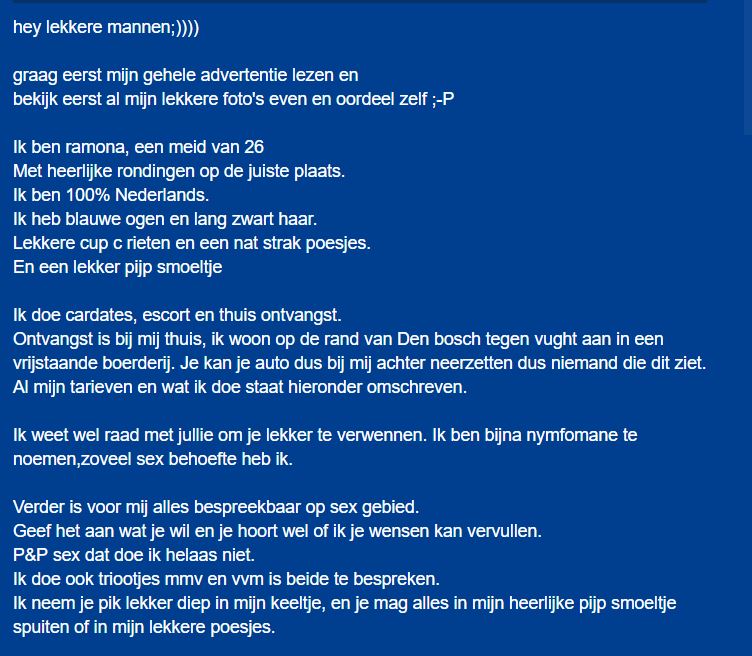 Ramona Tekst 1
