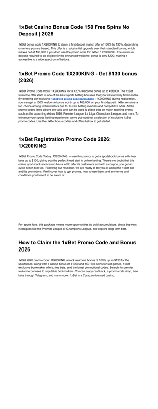 1x Bet Promo Code Vietnam 1X200KING Bonus 130