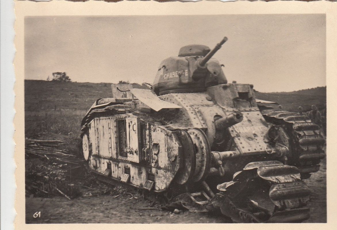 Inf.Rgt.191 Marginot-Linie französischer Panzer 